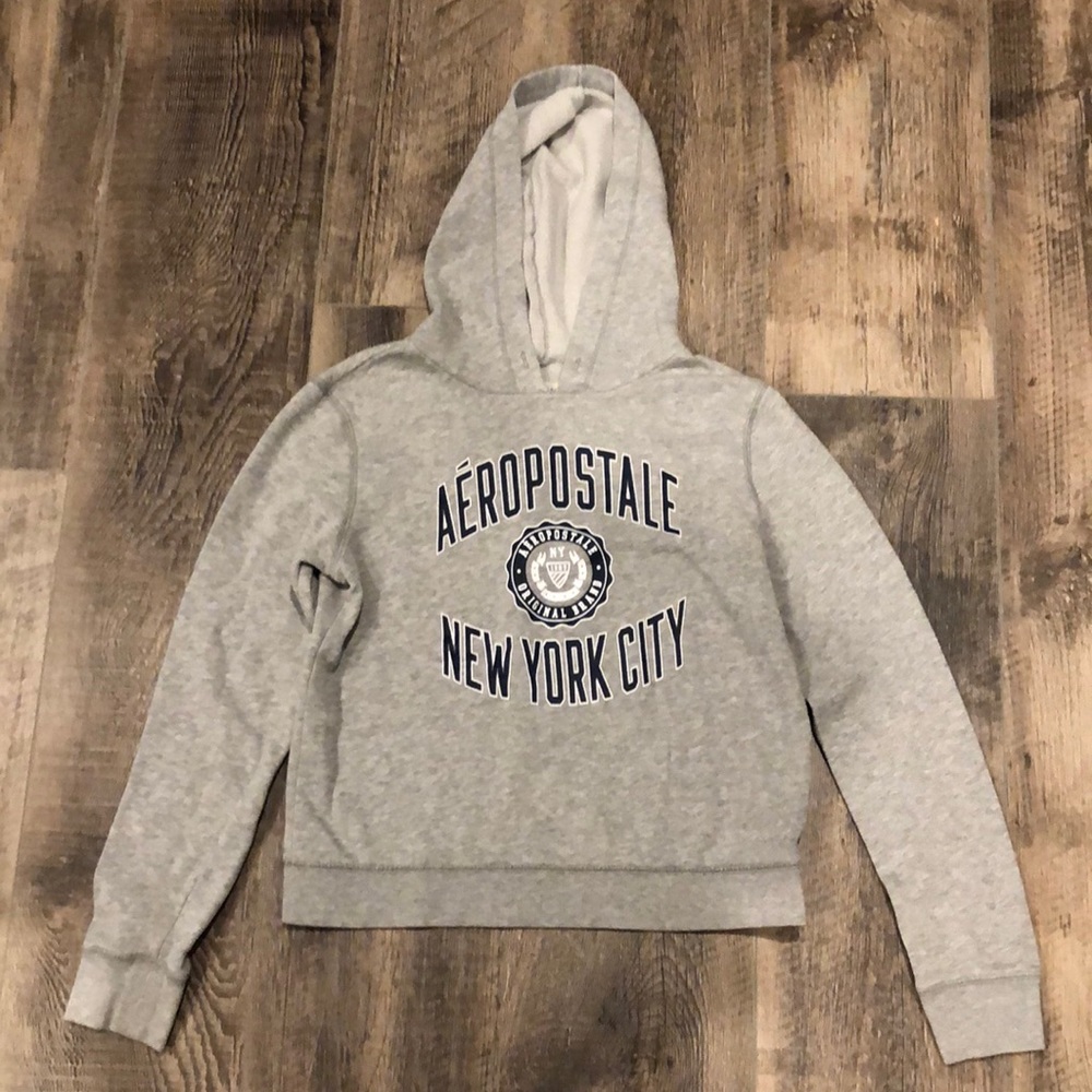 Gray hoodie